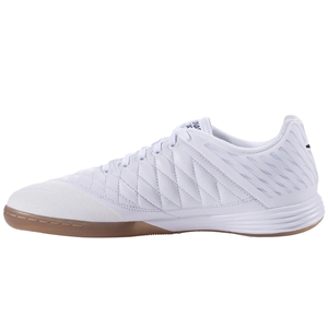 Nike Lunargato II Indoor Soccer Shoes (White/White-Gum Light Brown)