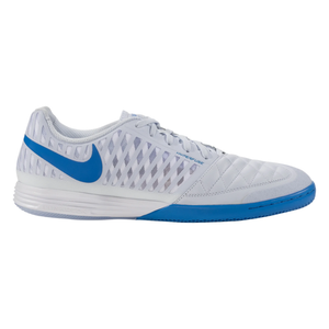 Nike Lunar Gato II Indoor Soccer Shoes (Football Grey/Light Photo Blue)