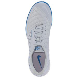 Nike Lunar Gato II Indoor Soccer Shoes (Football Grey/Light Photo Blue)