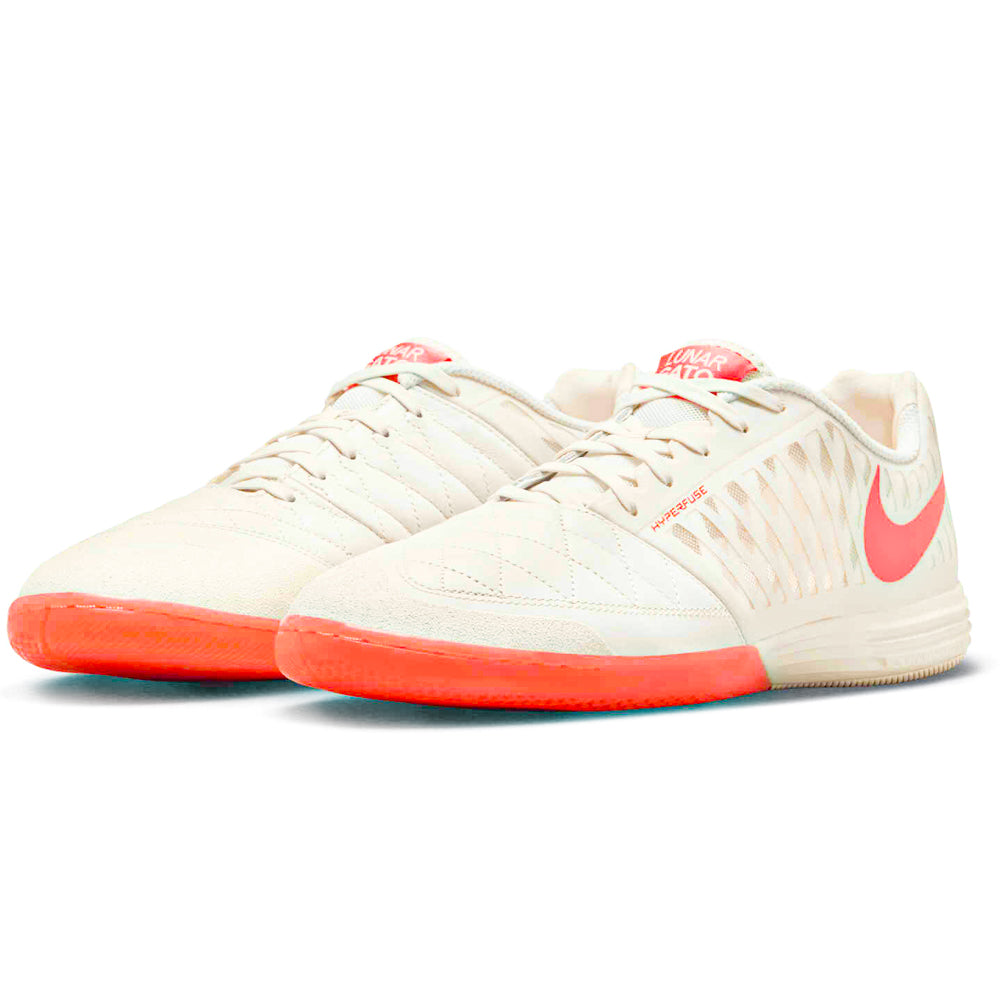 Nike Lunargato II Indoor Soccer Shoes (Phantom/Wild Mango