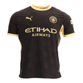 Puma Mens Manchester City Authentic Away Jersey 26/27 (Black/Yellow)