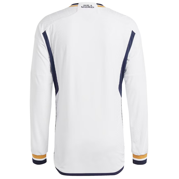 Real Madrid 23/24 Long Sleeve Home Authentic Jersey