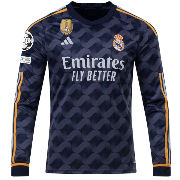 Adidas Real Madrid Away Jersey 23/24 Navy Men