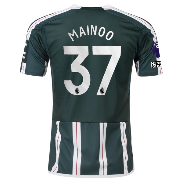 Mainoo Kit adidas Manchester United Kobbie Mainoo Away Jersey w/ EPL + No Room Fo ...