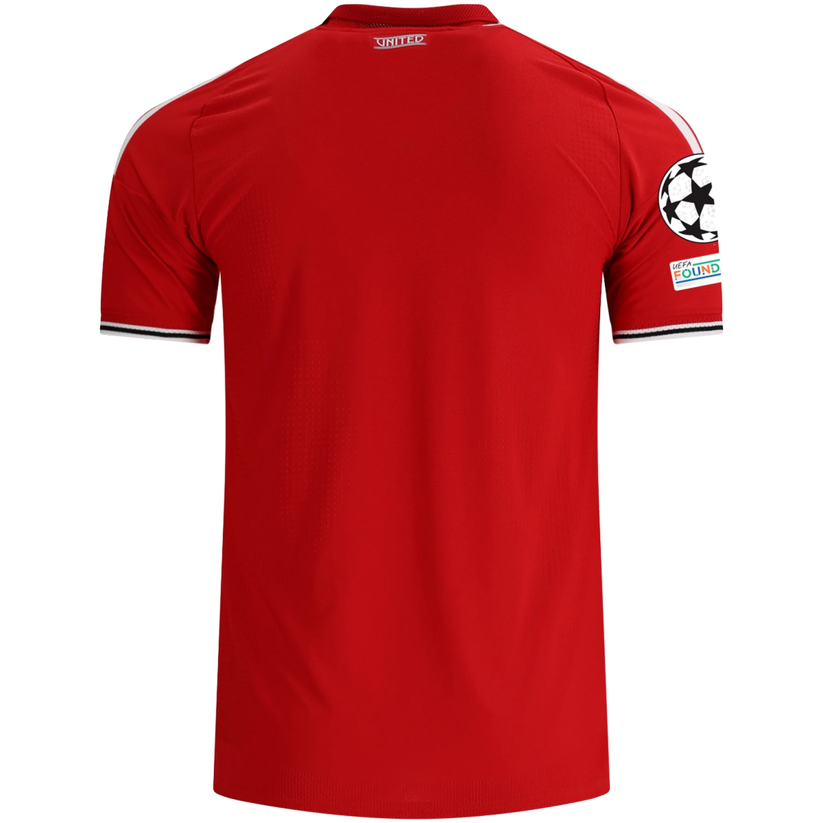 adidas Manchester United Authentic Home Jersey w/ Champions League Patches 26/27 (Red)