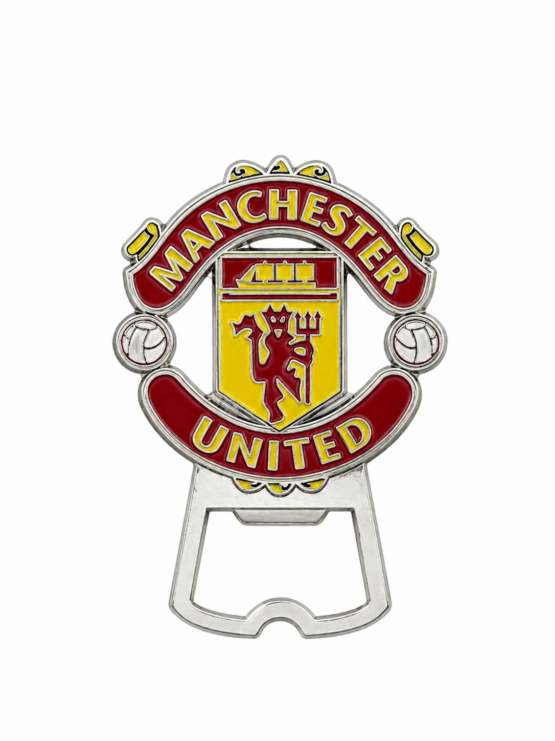 Manchester United FC Magnetic Metal Bottle Opener | SoccerWearhouse