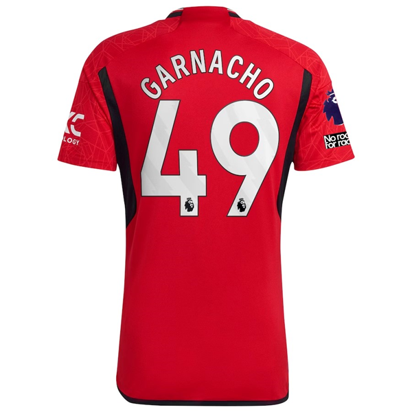 adidas Manchester United Alejandro Garnacho Home Jersey 23/24 w/ EPL
