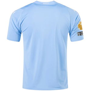 Puma Manchester City Home Jersey w/ EPL + No Room For Racism + Club World Cup Patches 23/24 (Team Light Blue/Puma White)