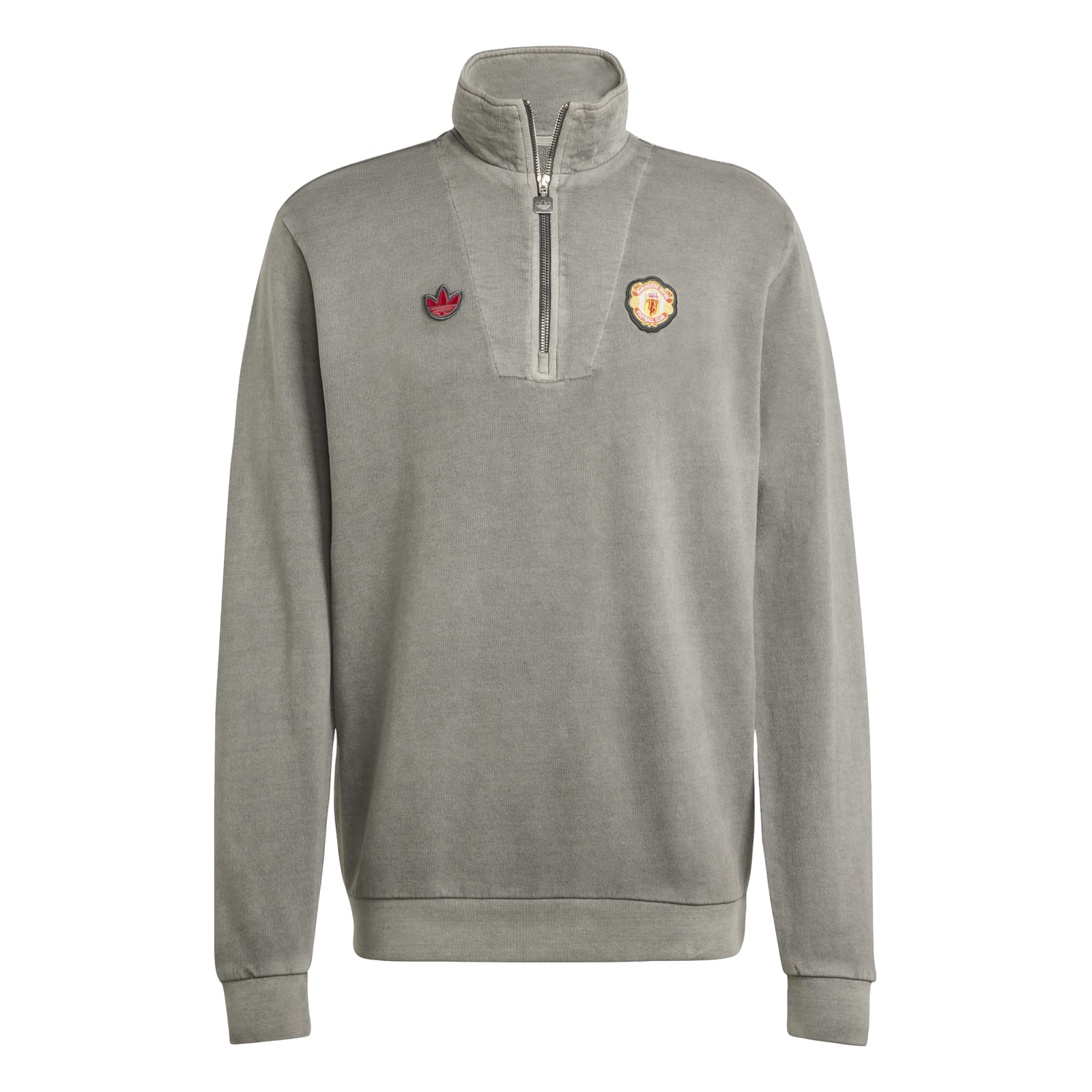 adidas Manchester United Icon Half Zip Top Jacket 24/25 (Charcoal)