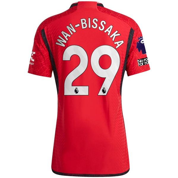 adidas Manchester United Authentic Aaron Wan Bissaka Home Jersey