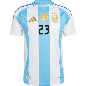 adidas Argentina Authentic Emiliano Martinez Home 24/25 (White/Blue Burst)