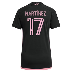 adidas Womens Inter Miami Josef Martínez Away Jersey 23/24 (Black/True Pink)