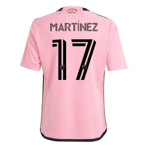 adidas Youth Inter Miami Josef Martinez Home Jersey 24/25 (Easy Pink)