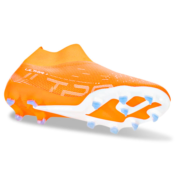 Orange and white cleats best sale