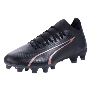 Puma Ultra Match FG/AG Soccer Cleats (Puma Black/Copper Rose)