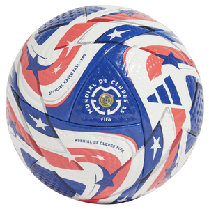 adidas Club World Cup Pro Official Match Ball 25/26 (White/Power Blue/Lucid Red)