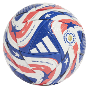 adidas Club World Cup Pro Official Match Ball 25/26 (White/Power Blue/Lucid Red)