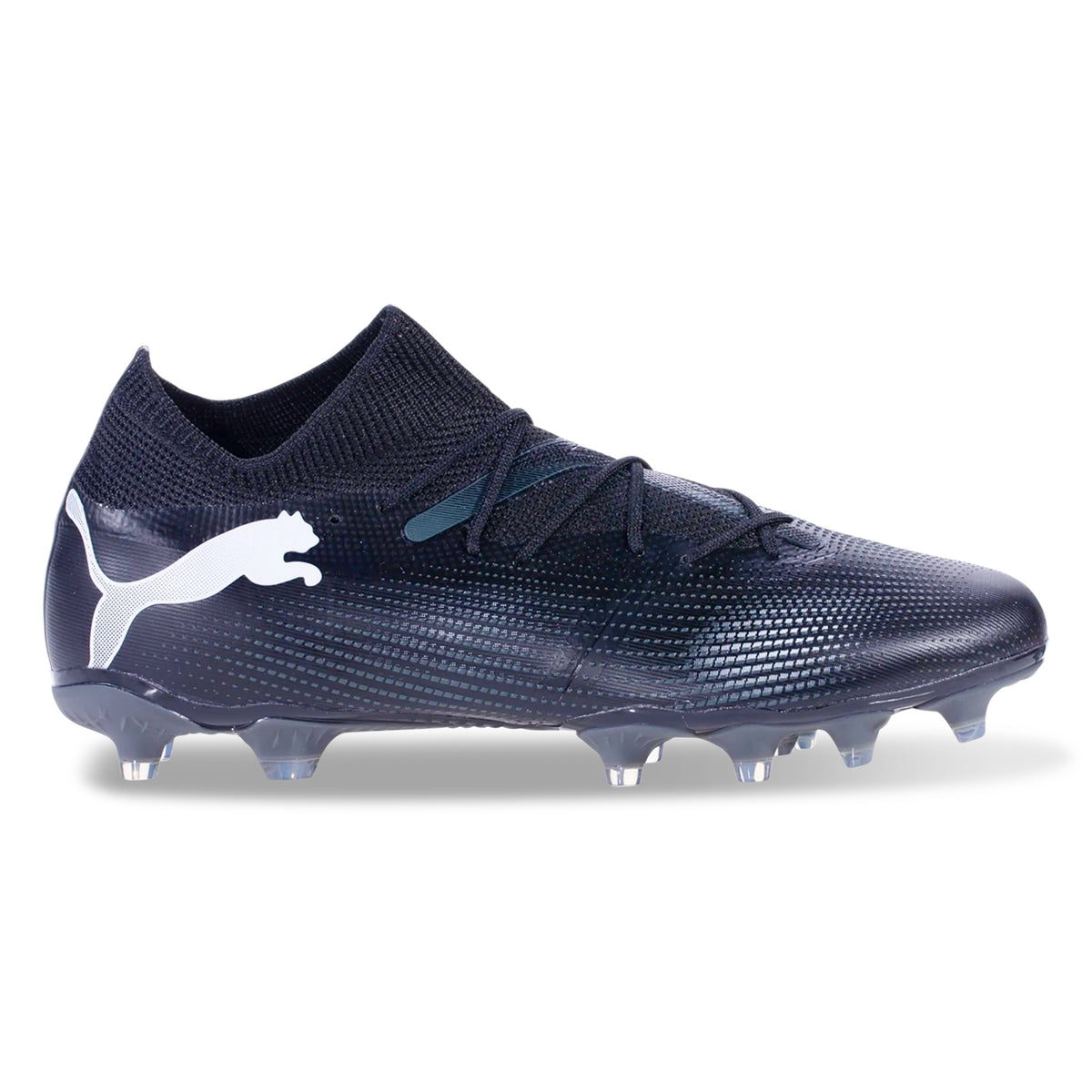 Puma Future 7 Match FG AG Soccer Cleats Puma Black Puma White Soccer Wearhouse