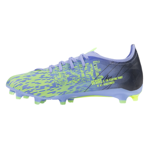 Puma Ultra 5 Match Chasing FG Soccer Cleats (Elektro Purple/Green Glare)