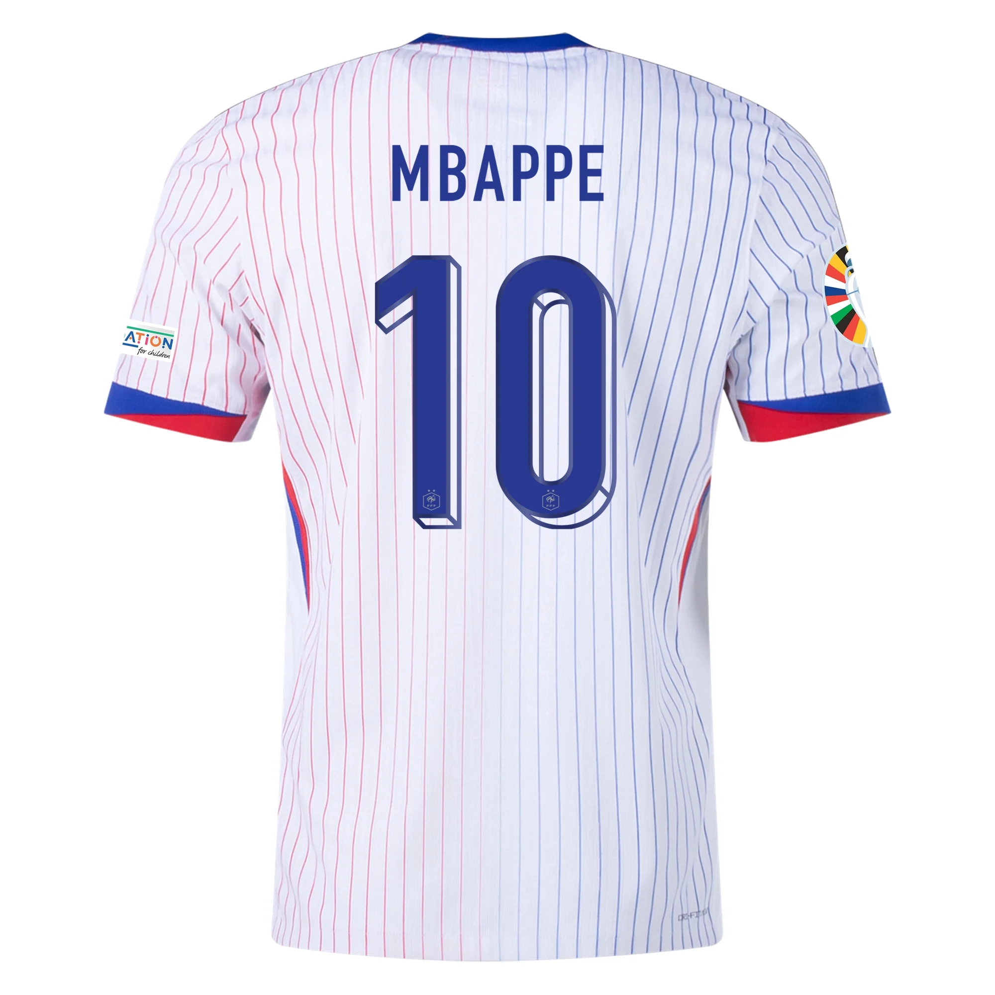 Mbappe white jersey on sale