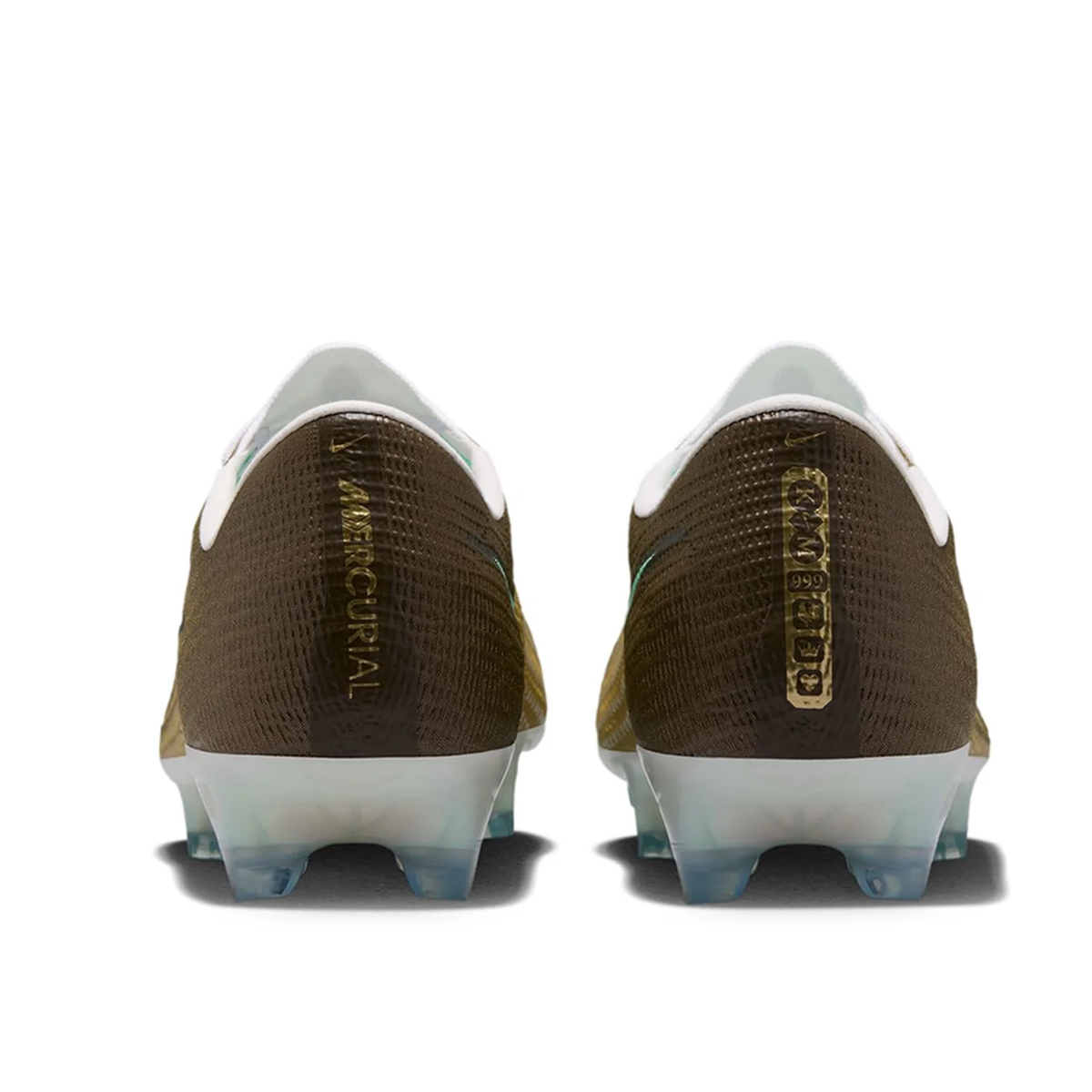 Nike Zoom Superfly 11 Elite KM FG Soccer Cleats (Metallic Gold/Green Glow)
