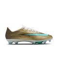 Nike Zoom Superfly 11 Elite KM FG Soccer Cleats (Metallic Gold/Green Glow)