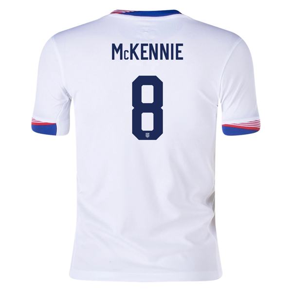 Nike Youth United States Weston McKennie Home Jersey 24/25 (White)