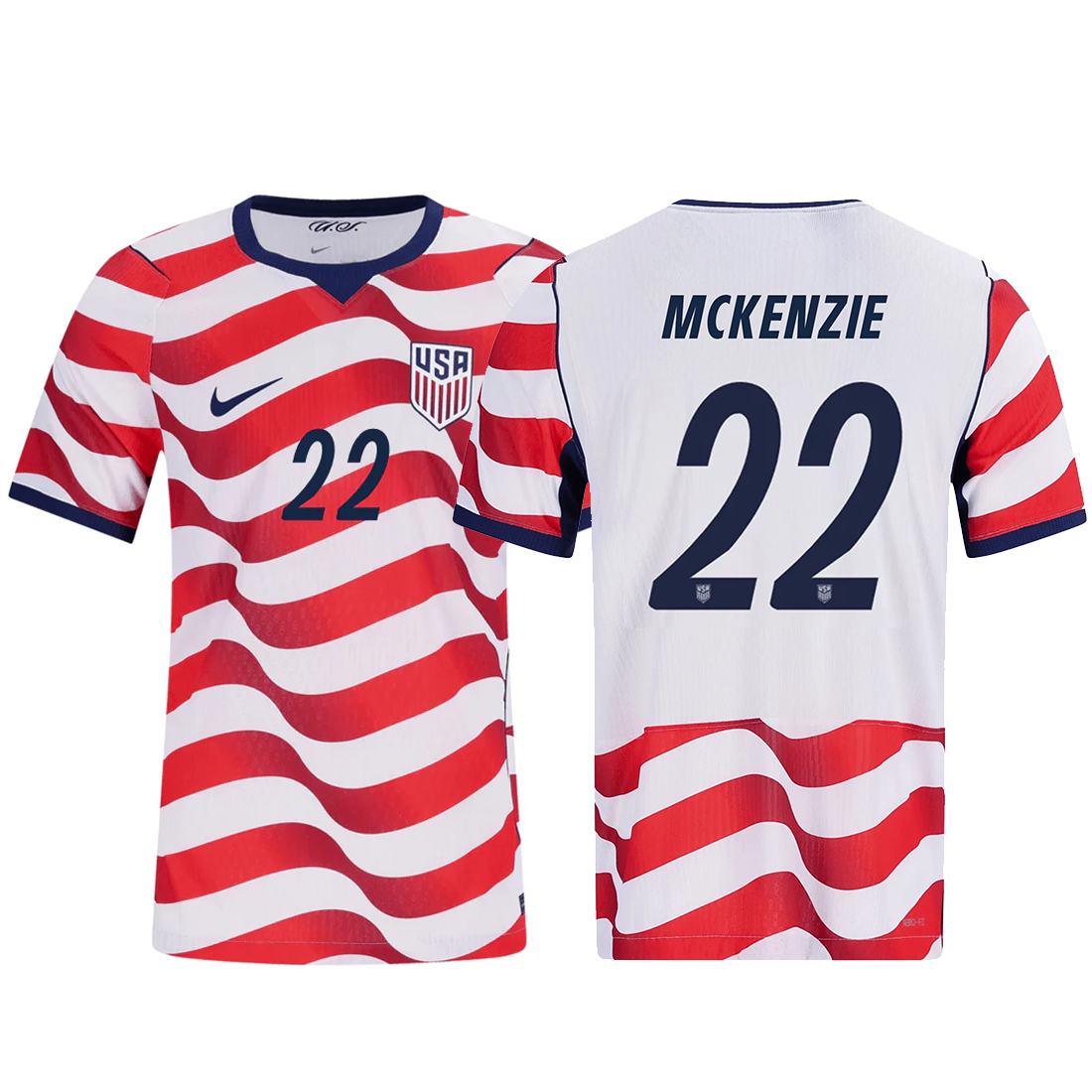 Nike Mens Mark McKenzie United States Match Authentic Home Jersey 2026 (Sail/Midnight Navy)