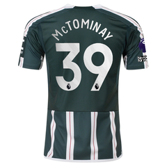 Adidas Authentic Manchester United Scott McTominay Home Jersey w/ EPL + No Room for Racism Patches 21/22 (Real Red/White) Size 2XL