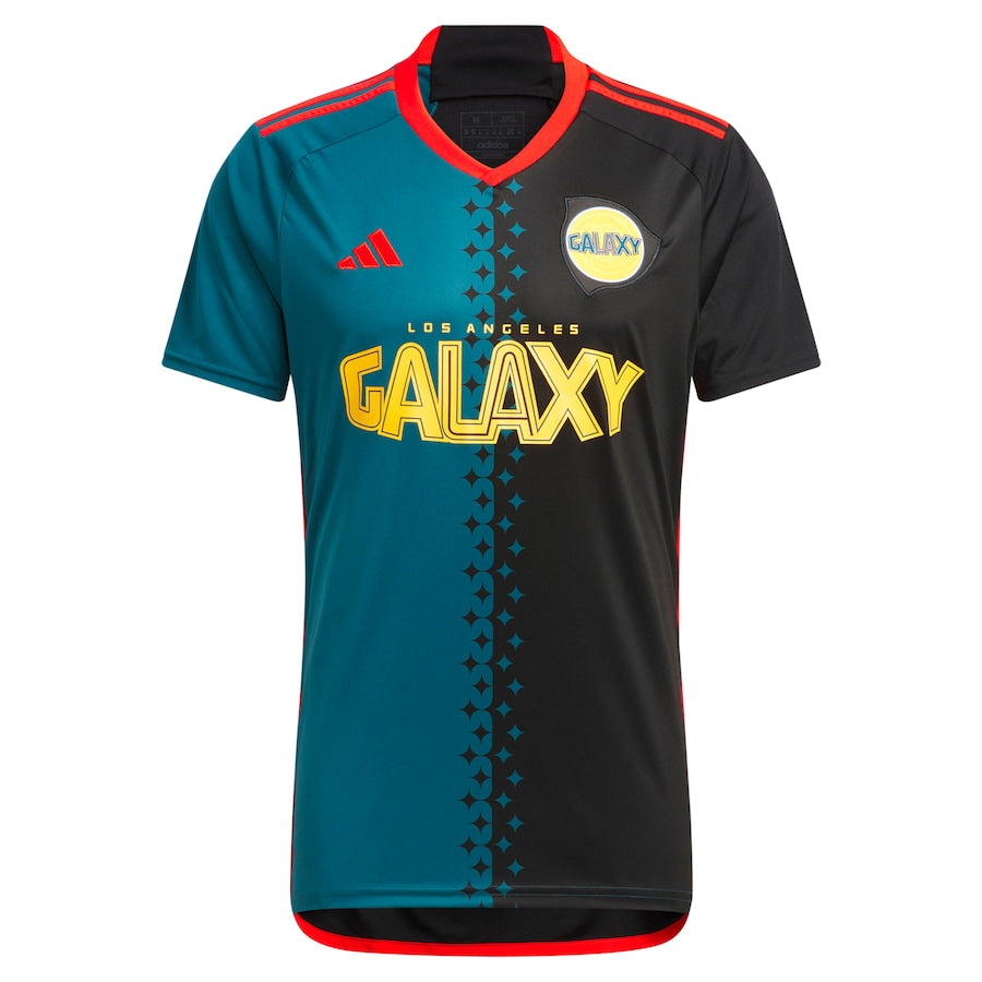 adidas LA Galaxy Third Any Player Custom Jersey 24 25 Black Virdia Soccer Wearhouse