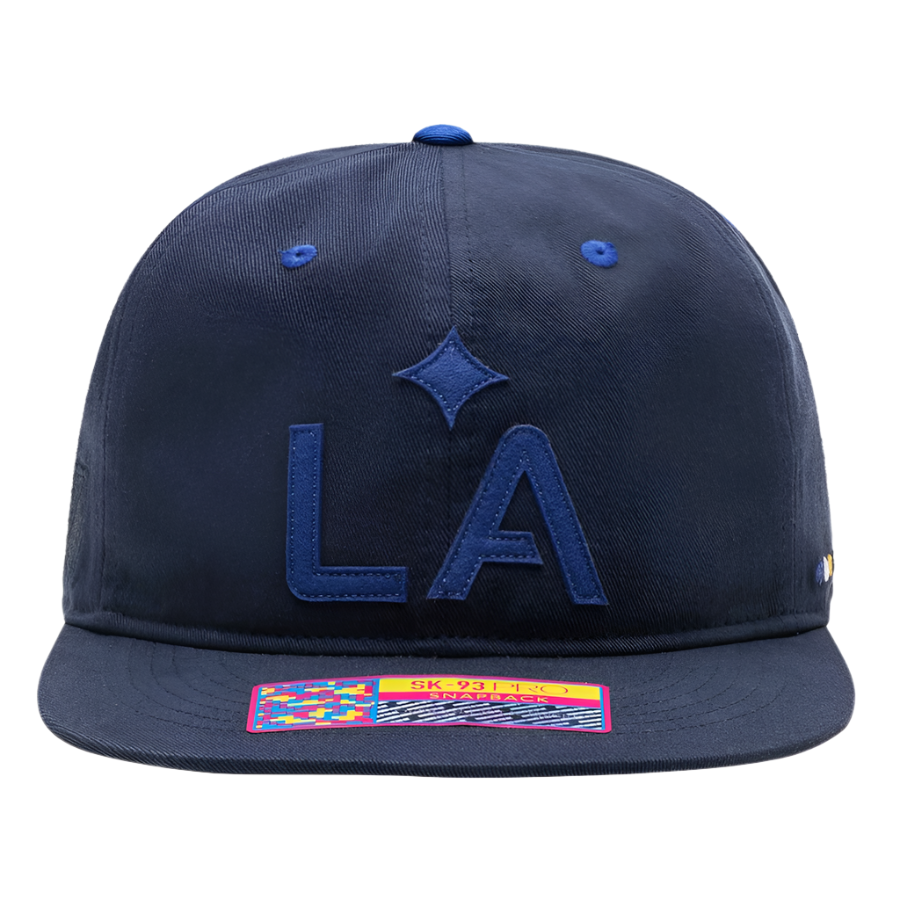 Fan Ink La Galaxy Bankroll City Snapback Adjustable Hat (Navy)