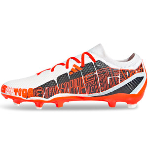 adidas X Speedportal Messi.3 Firm Ground Soccer Cleats (Core White/Solar Red)