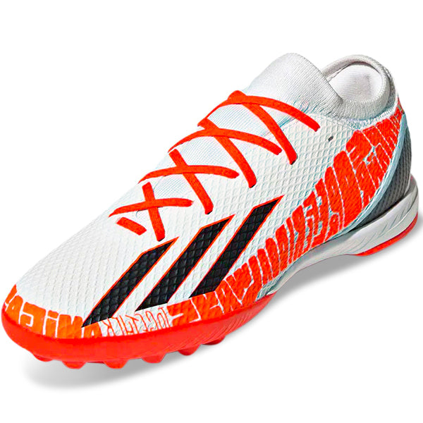 adidas X Speedportal Turf Soccer Shoes (White/Solar Red