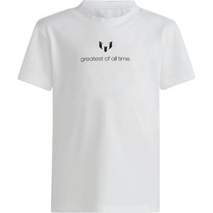 adidas Messi Greatest Of All Time T-Shirt (White)