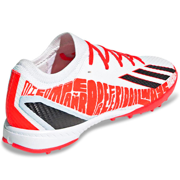 adidas X Speedportal Messi.3 Turf (Blanco/Rojo)