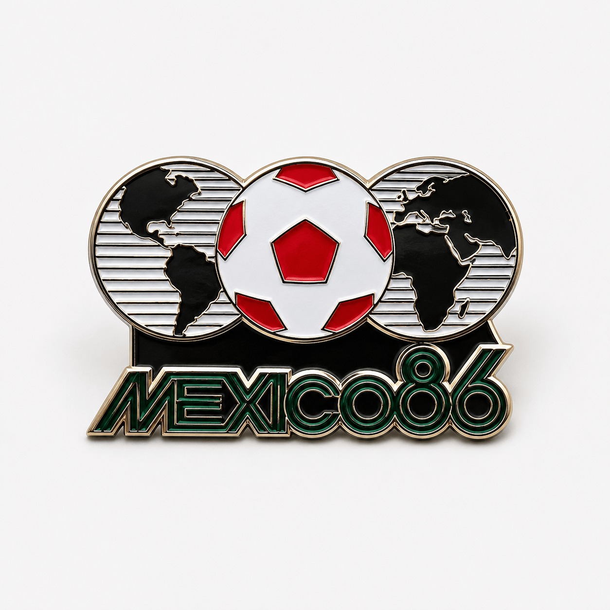Mexico 86 World Cup Enamel Pin | SoccerWearhouse