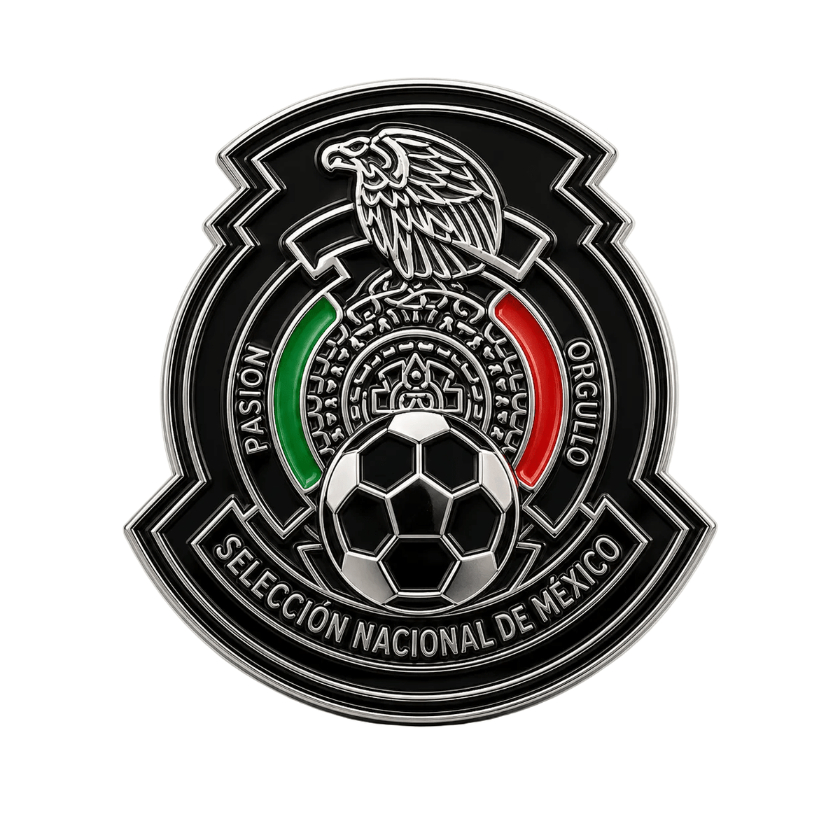 Mexico Black Enamel Pin | SoccerWearhouse