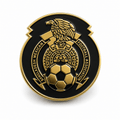 Mexico Black Gold Enamel Pin
