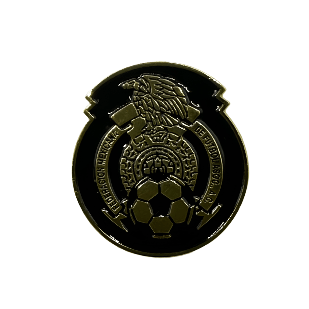 Mexico Black Gold Enamel Pin | SoccerWearhouse