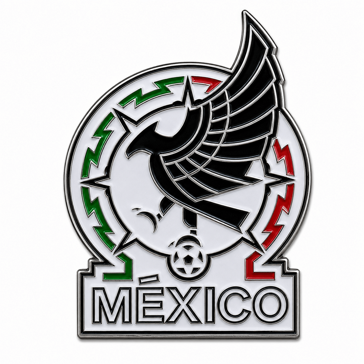 Mexico FMF Soccer Enamel Pin | SoccerWearhouse