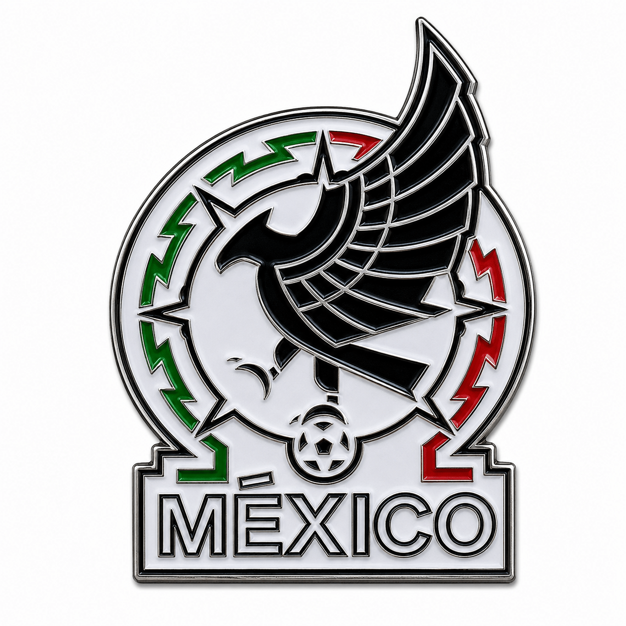 Mexico FMF Soccer Enamel Pin | SoccerWearhouse