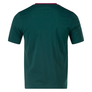 adidas Mexico DNA 3 Stripe T-Shirt (Dark Green)
