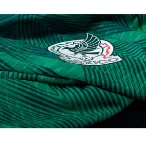 adidas Mexico Authentic Home Jersey w/ Gold Cup Patches 22/23 (Vivid Green)