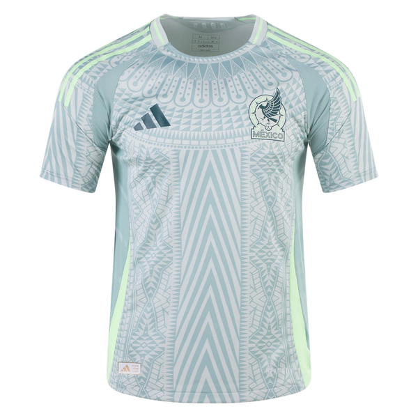 adidas Mexico Away Jersey 24/25 (Linen Green) - Soccer Wearhouse