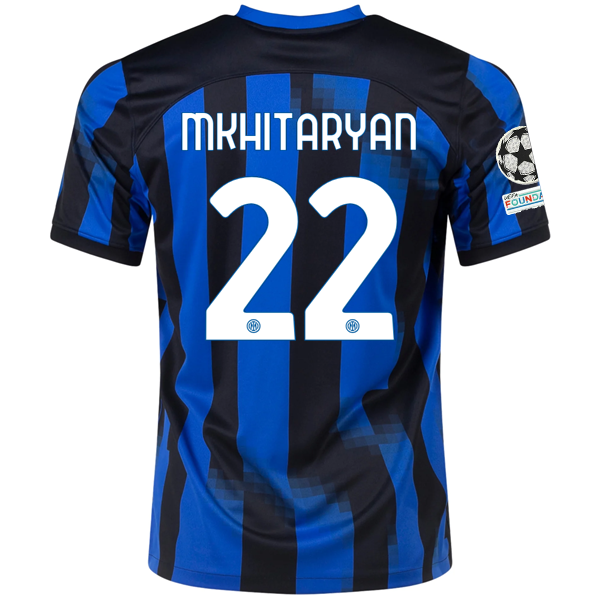 2022-2023 Inter Milan Home Jersey (MKHITARYAN 22)