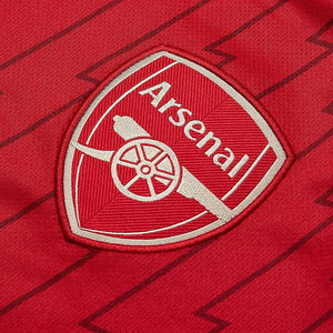 adidas Arsenal Mohamed Elneny Home Jersey 23/24 w/ EPL + No Room For Racism Patch (Better Scarlet/White)