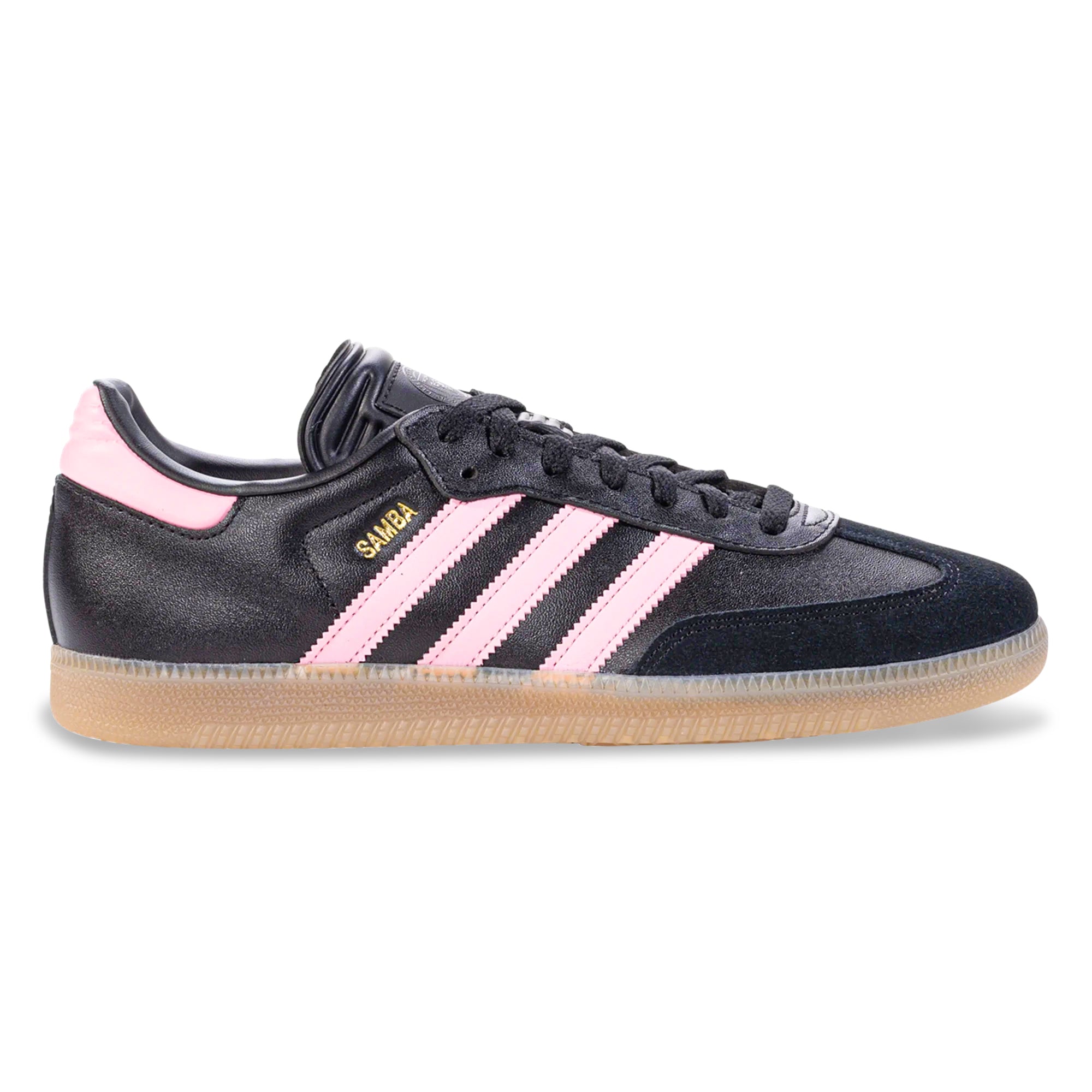 Inter Miami CF × adidas Originals Samba adidas Samba Inter Miami Soccer Shoes (Black/Light Pink/Gum