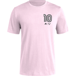 adidas Fresh Messi T-Shirt (True Pink)