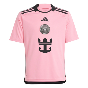 adidas Youth Inter Miami Leonardo Campana Home Jersey 24/25 (Easy Pink)