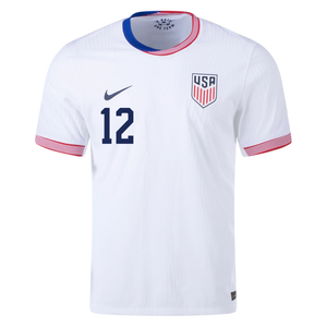 Nike Mens United States Authentic Miles Robsinson Match Home Jersey 24/25 (White/Obsidian)